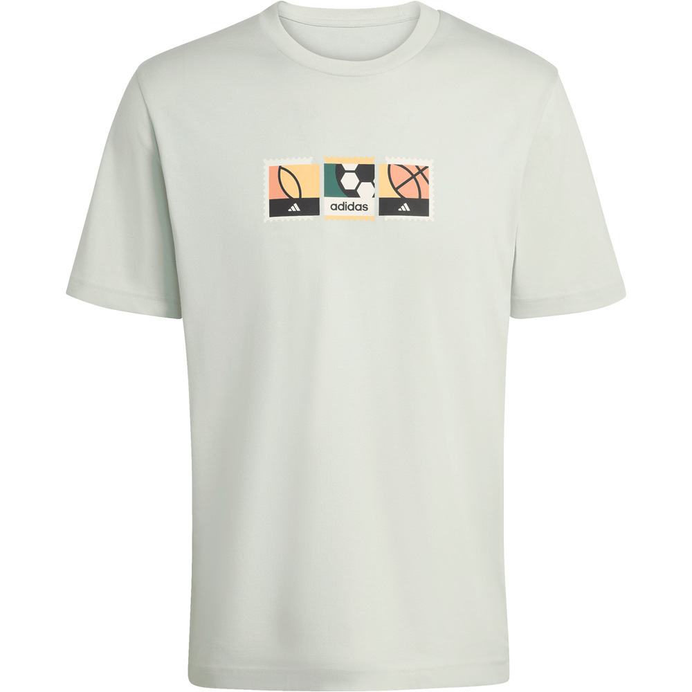 adidas camiseta manga corta hombre MOS STAMPS  vista detalle