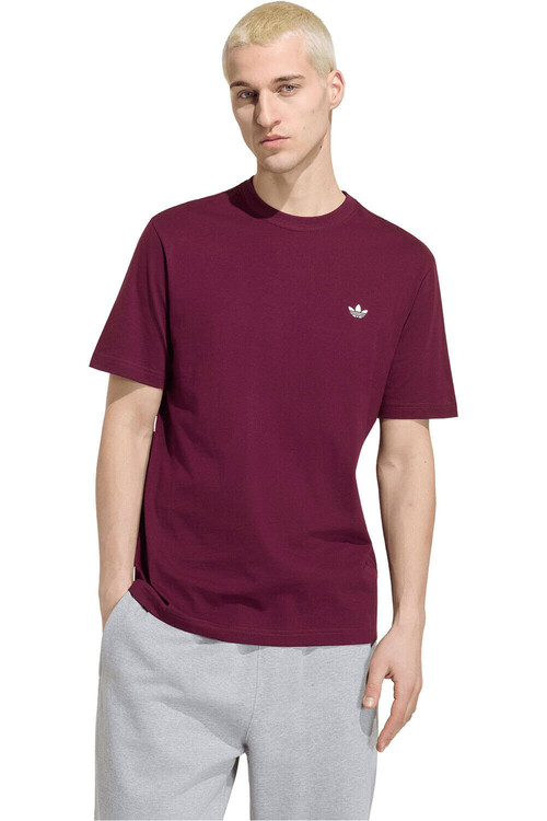 adidas camiseta manga corta hombre _OG_ESS REG TEE ROJO