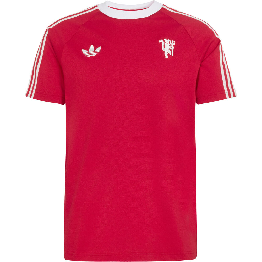 adidas camiseta manga corta hombre ORIGINALS MANCHESTER UNITED ROJO 04