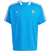 adidas camiseta manga corta hombre ORIGINALS REAL MADRID TERRACE ICON AZUL 04