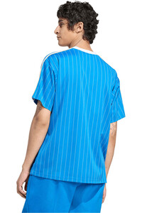 adidas camiseta manga corta hombre ORIGINALS REAL MADRID TERRACE ICON AZUL vista trasera