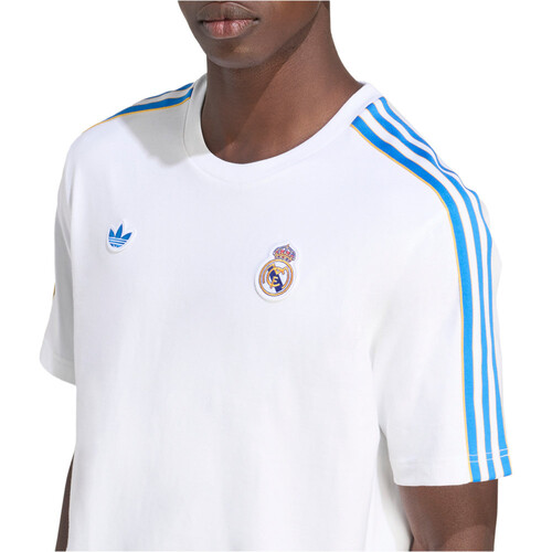 adidas camiseta manga corta hombre ORIGINALS REAL MADRID TERRACE ICON BLANCO