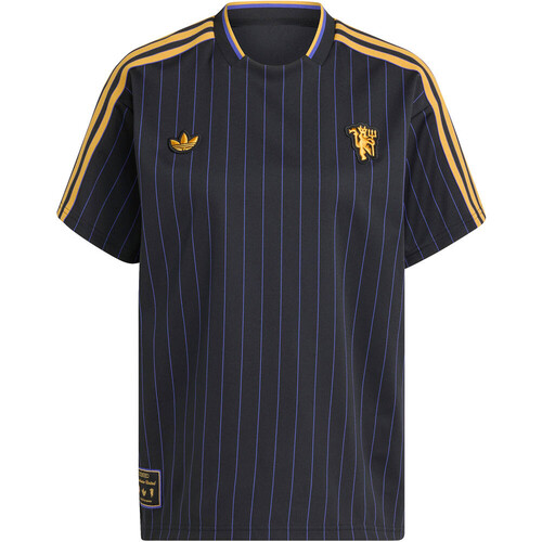 adidas camiseta manga corta hombre ORIGINALS TERRACE ICONS MANCHESTER UNITED NEGRO