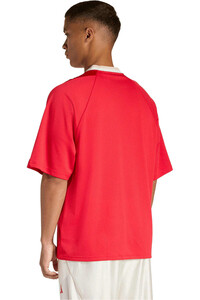 adidas camiseta manga corta hombre STADIUM GRAPHIC MESH ROSA vista trasera