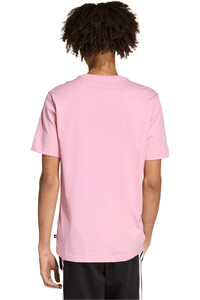adidas camiseta manga corta hombre SUMMER SLIDE ROSA vista trasera