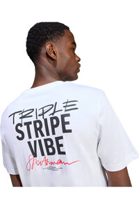 adidas camiseta manga corta hombre TRIPLE STRIPE VIBE GRAPHIC BLANCO 03