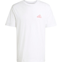 adidas camiseta manga corta hombre TRIPLE STRIPE VIBE GRAPHIC BLANCO 04