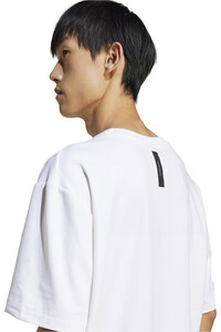 adidas camiseta manga corta hombre Z.N.E. BLANCO vista detalle
