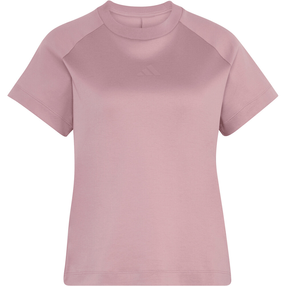 adidas camiseta manga corta mujer CAMISETA SOFT LUX ROSA 04