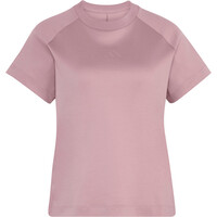 adidas camiseta manga corta mujer CAMISETA SOFT LUX ROSA 04