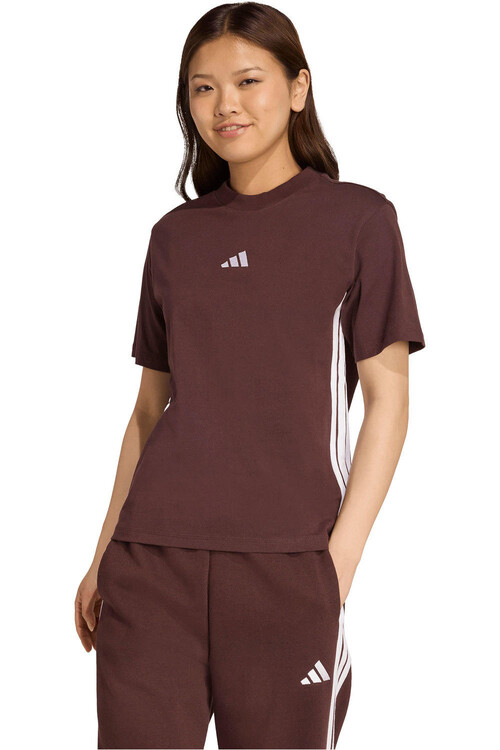 ADIDAS ESSENTIALS 3 STRIPES marron