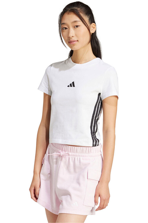 ADIDAS ESSENTIALS 3 STRIPES SLIM blanco