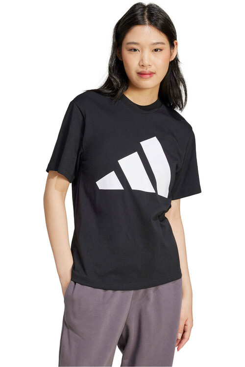 adidas camiseta manga corta mujer ESSENTIALS BIG LOGO NEGRO