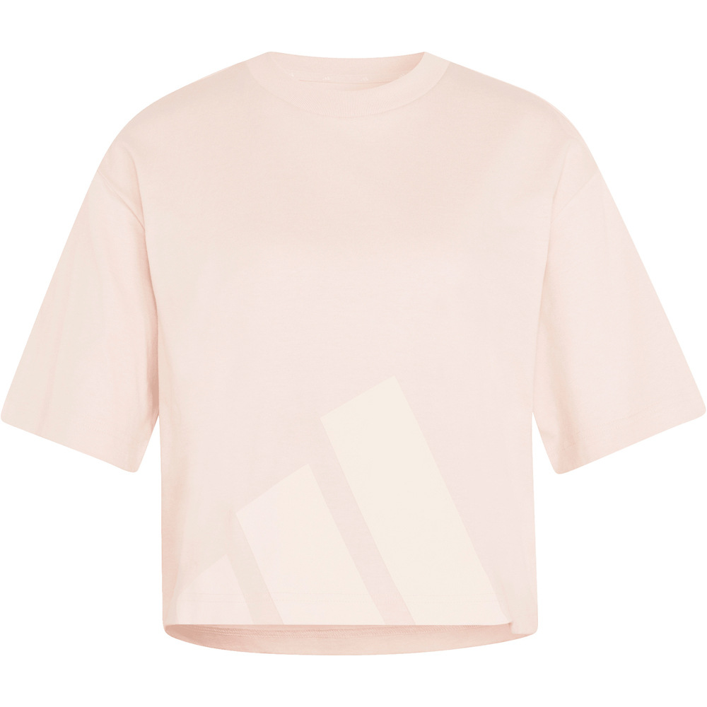 adidas camiseta manga corta mujer ESSENTIALS BIG LOGO ROSA 04