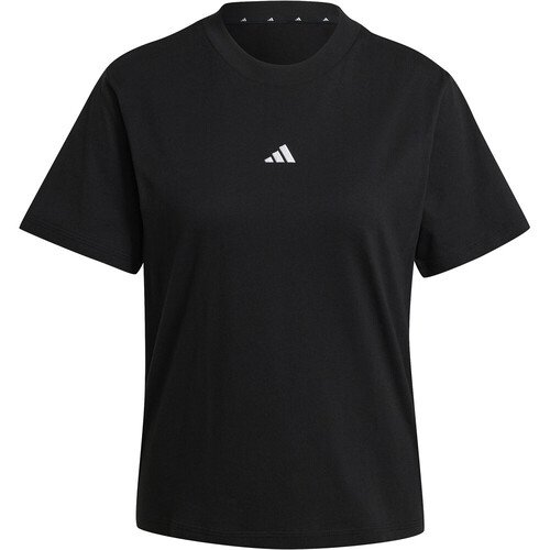 adidas camiseta manga corta mujer ESSENTIALS SMALL LOGO NEGRO