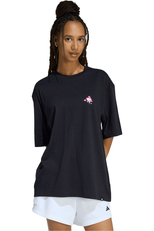 ADIDAS SOFT SIDE OVERSIZED GRAPHIC negro