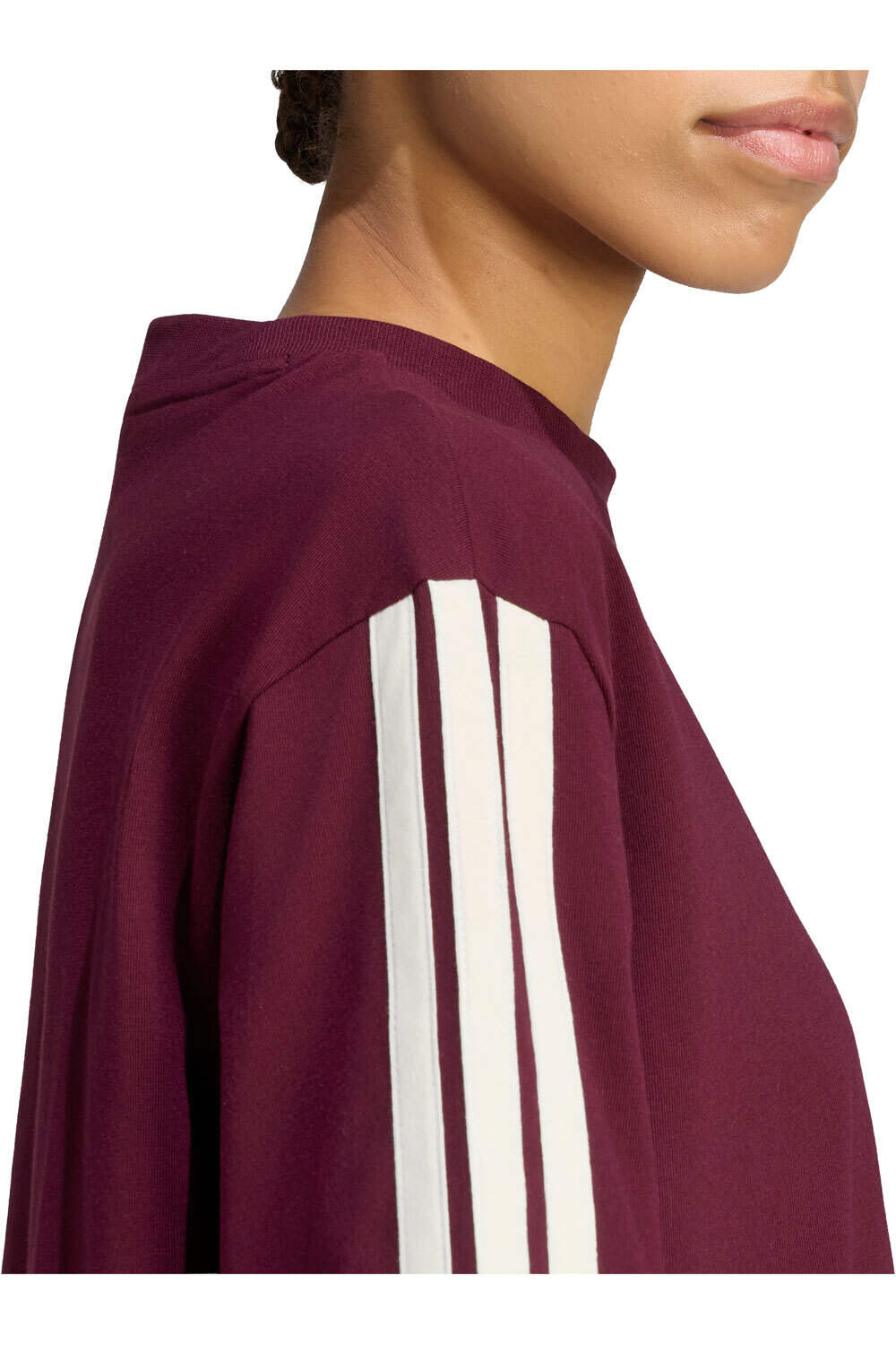 adidas camiseta manga corta mujer W 3S SJ BF T ROJO 03