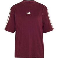 adidas camiseta manga corta mujer W 3S SJ BF T ROJO 04
