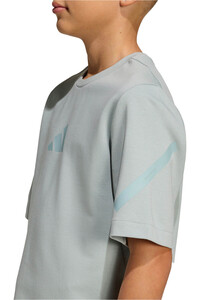 adidas camiseta manga corta niña Z.N.E. AZUL 03