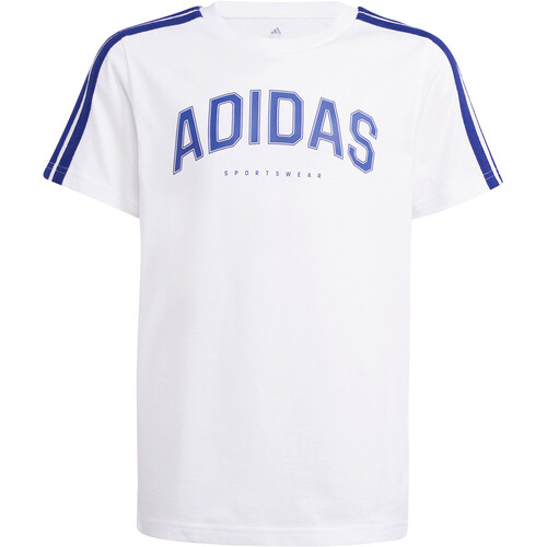 adidas camiseta manga corta niño CODES COLLEGIATE GRAPHIC BLANCO