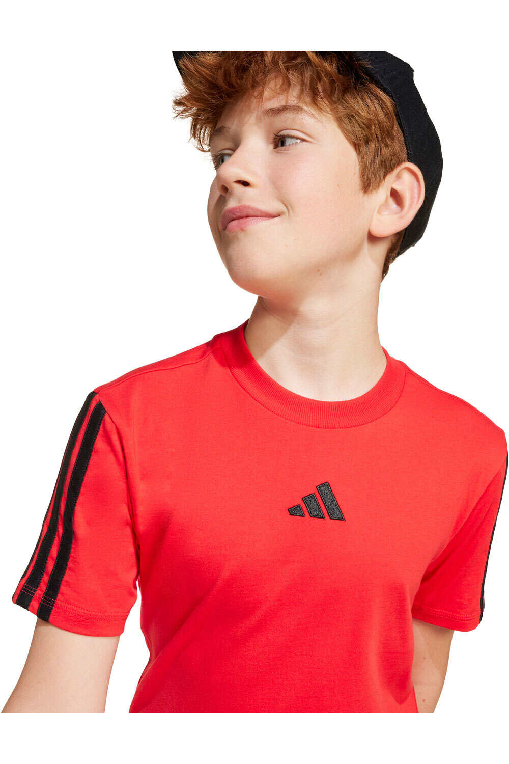 adidas camiseta manga corta niño ESSENTIALS ROSA 03