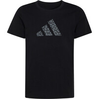 adidas camiseta manga corta niño JUNIOR GIRLS ANIMAL PRINT GRAPHIC NEGRO 04