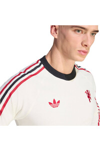 adidas camiseta manga larga hombre ORIGINALS MANCHESTER UNITED BLANCO 03