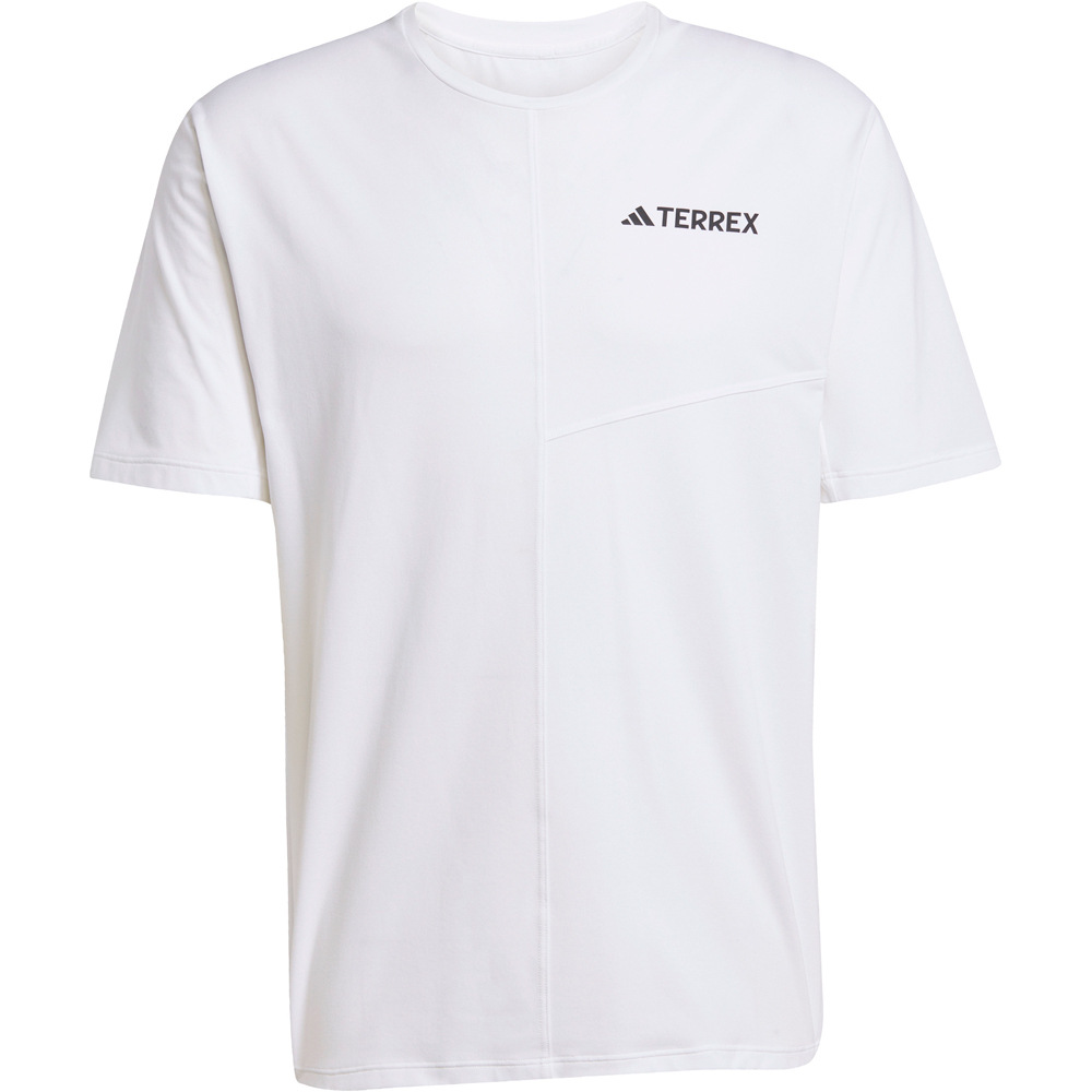 adidas camiseta montaña manga corta hombre TERREX MULTI CLIMACOOL BLANCO 05