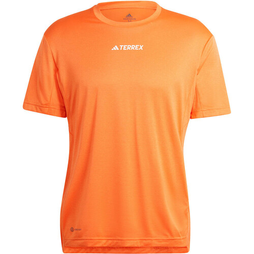 adidas camiseta montaña manga corta hombre TERREX MULTI NARANJA