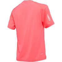adidas camiseta montaña manga corta mujer TERREX MULTI CLIMACOOL MORADO vista trasera