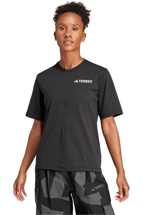 adidas camiseta montaña manga corta mujer TERREX MULTI CLIMACOOL NEGRO