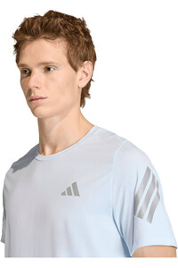 adidas camiseta técnica manga corta hombre ADI365 AZUL vista detalle
