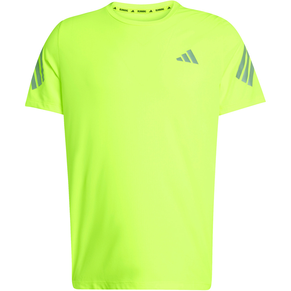 adidas camiseta técnica manga corta hombre ADI365 CLIMACOOL AMARILLO 03