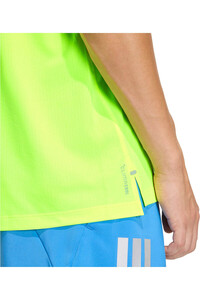 adidas camiseta técnica manga corta hombre ADI365 CLIMACOOL AMARILLO vista detalle