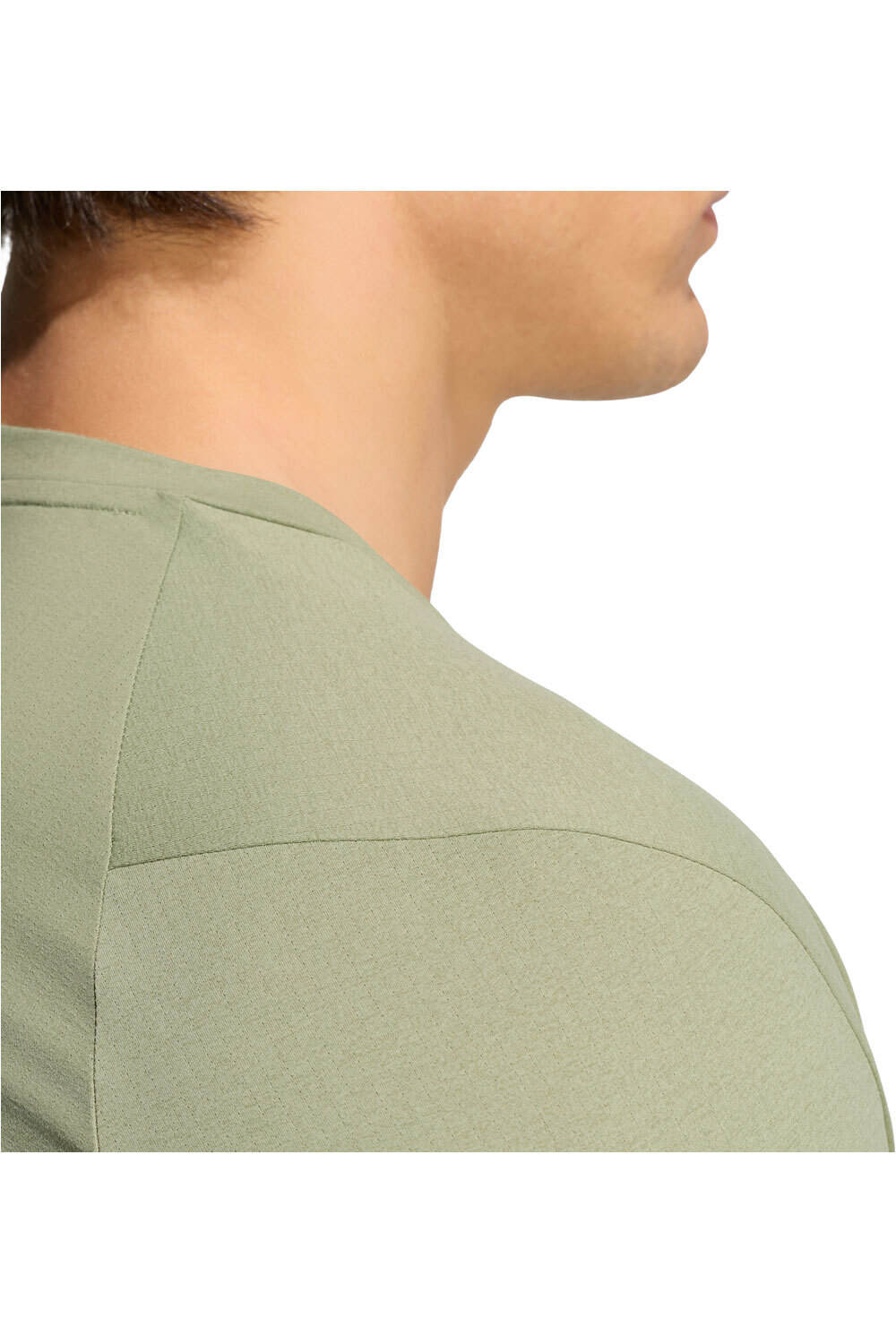 adidas camiseta técnica manga corta hombre ADI365 CLIMACOOL VERDE vista detalle