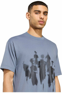 adidas camiseta técnica manga corta hombre adi365 HYB T UF GRIS vista detalle