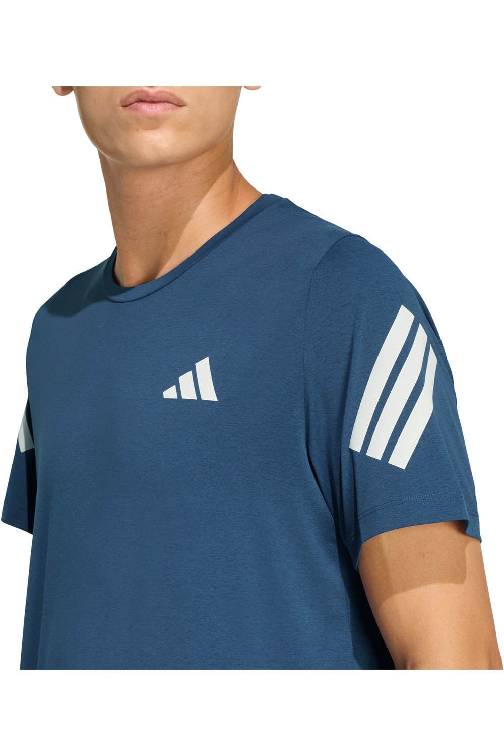 adidas camiseta técnica manga corta hombre ADI365/// T M AZUL vista detalle