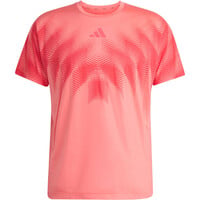 adidas camiseta técnica manga corta hombre ADIZERO ASPYRE UNITEFIT ROSA vista detalle