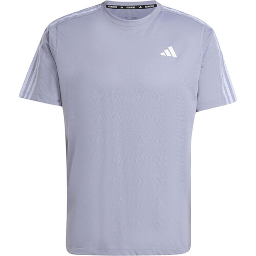 ADIDAS OWN THE RUN 3 STRIPES morado