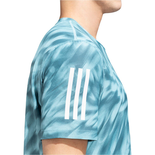 ADIDAS OWN THE RUN ALLOVER PRINT verde