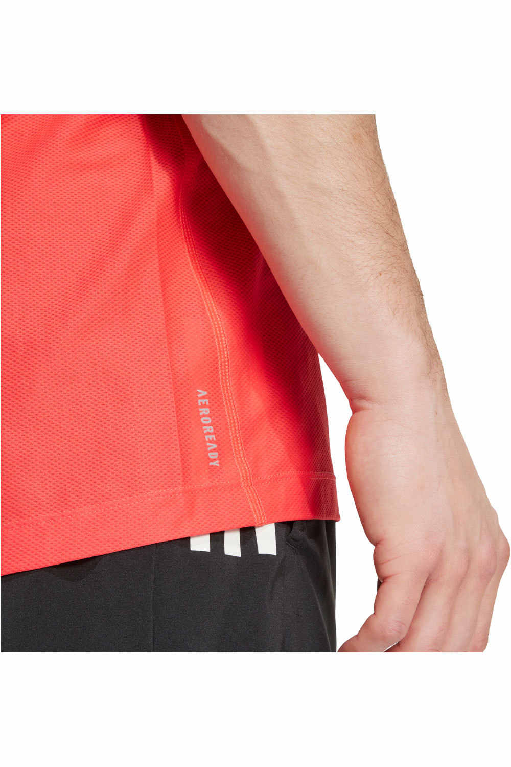 adidas camiseta técnica manga corta hombre OWN THE RUN ROJO 03