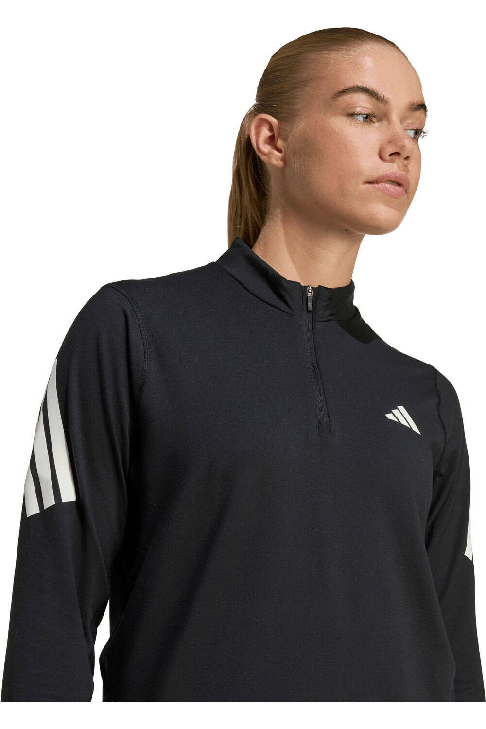 adidas camiseta técnica manga larga mujer ADI365 RUNNING ICONIC NEGRO 03
