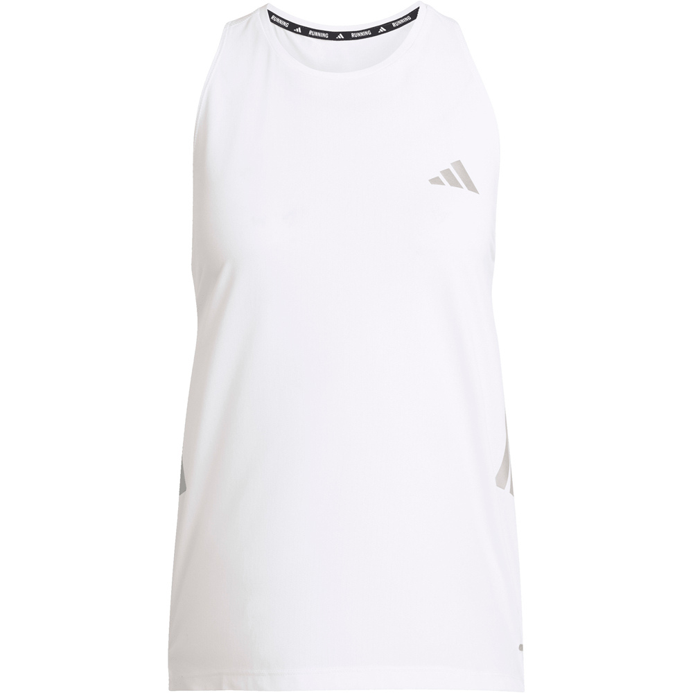 adidas camiseta técnica tirantes mujer ADI365 RUNNING CLIMACOOL ICONIC BLANCO 04