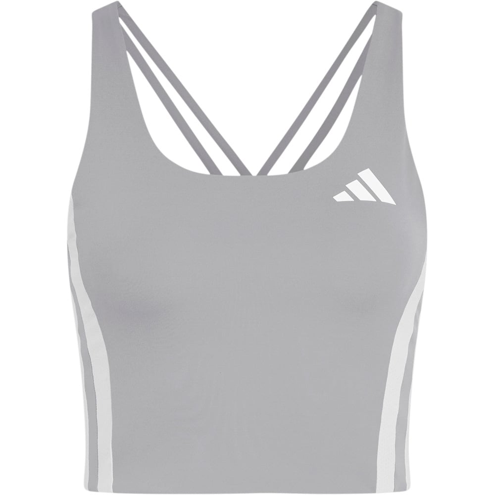 adidas camiseta técnica tirantes mujer ADIZERO ARCHIVE GRIS 04