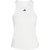 adidas camiseta tenis manga corta mujer CLIMACOOL Y BLANCO 04
