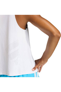 adidas camiseta tirantes fitness mujer TECH INTENSITY BLANCO 03