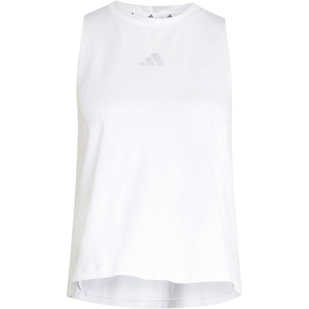 adidas camiseta tirantes fitness mujer TECH INTENSITY BLANCO 04