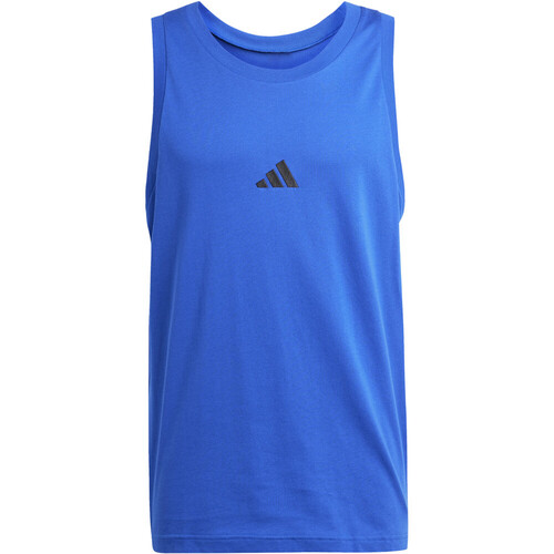 ADIDAS ESSENTIALS SMALL LOGO SINGLE azul