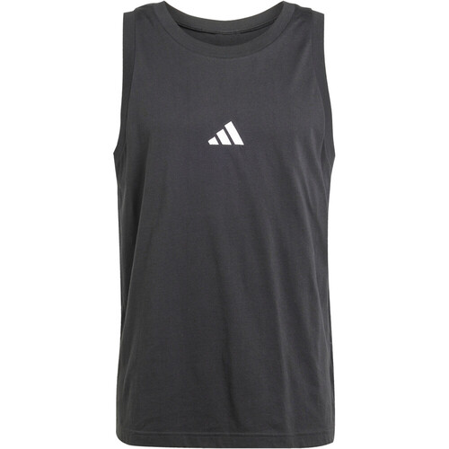 ADIDAS ESSENTIALS SMALL LOGO SINGLE negro