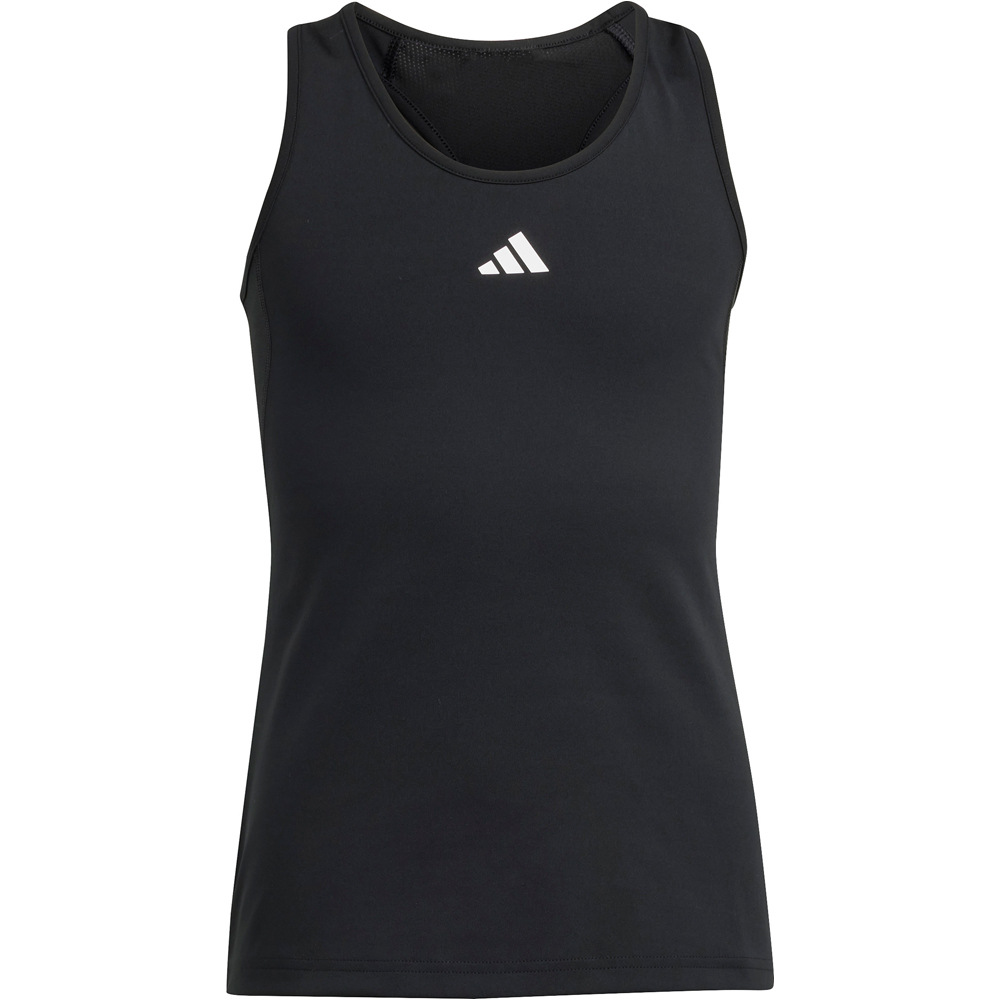 adidas camiseta tirantes niña TECHFIT NEGRO 04